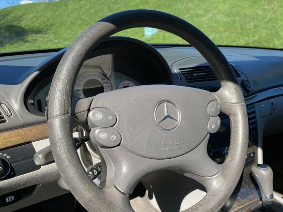 2007 Mercedes-Benz E-Класс 280 III (W211, S211) Рестайлинг, серебристый - вид 13