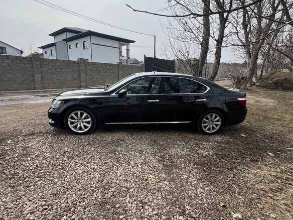 2007 Lexus LS Long 460 L IV, чёрный, 1600000 рублей - вид 4
