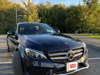 2017 Mercedes-Benz C-Класс 180 9G-TRONIC IV (W205), синий, 2500000 рублей, вид 1