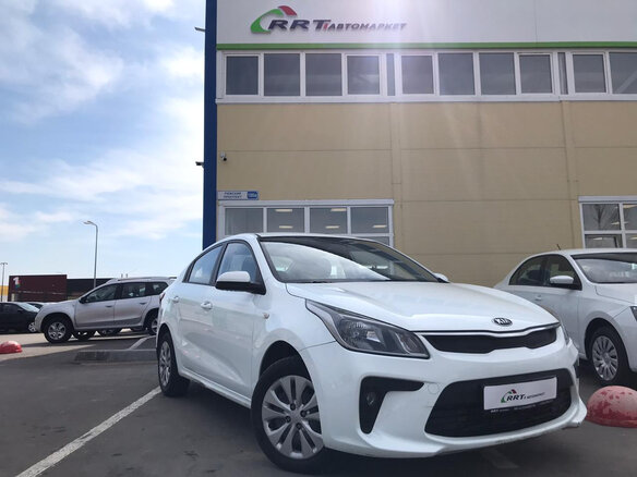2019 Kia Rio IV, белый