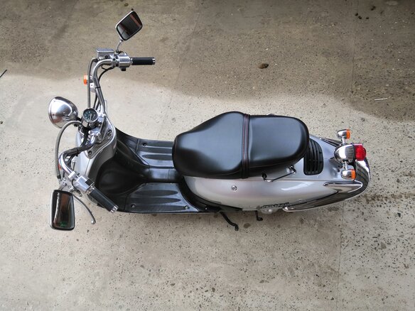 1996 Honda Joker, серый - вид 4