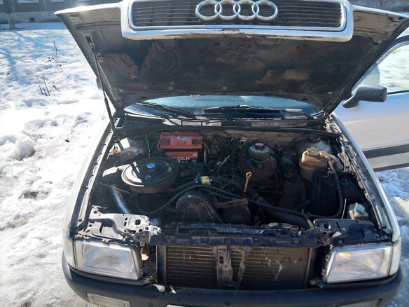 1986 Audi 80 IV (B3), серебристый, 140000 рублей - вид 5