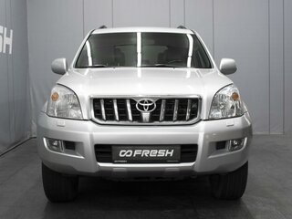 2007 Toyota Land Cruiser Prado 5-speed 120 Series Рестайлинг, серебристый, 2099000 рублей, вид 3