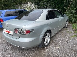 2005 Mazda 6 I (GG) Рестайлинг, серебристый, 160000 рублей, вид 4