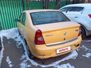 2012 Renault Logan I Рестайлинг, жёлтый, 210000 рублей, вид 3