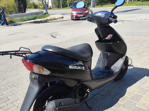2000 Suzuki Lets 2, чёрный, 46000 рублей - вид 8