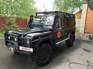 2007 Land Rover Defender 110 I Рестайлинг, чёрный, 5850000 рублей, вид 3