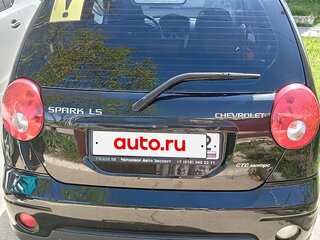 2009 Chevrolet Spark II, чёрный, 750000 рублей, вид 4