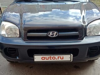 2008 Hyundai Santa Fe Classic Classic, чёрный, 480000 рублей, вид 1