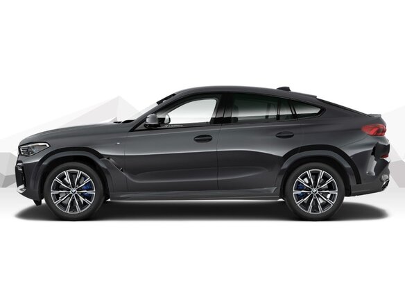 2021 BMW X6 30d III (G06), серый - вид 8