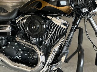 2015 Harley-Davidson Dyna Wide Glide, чёрный, 1000000 рублей, вид 2