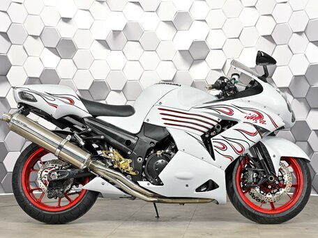 2006 Kawasaki ZX-14R, белый, 745000 рублей, вид 3