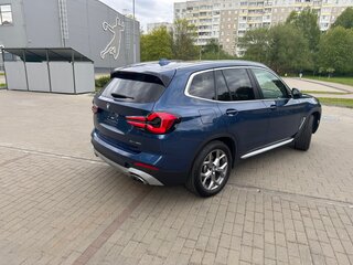 2022 BMW X3 30i xDrive III (G01) Рестайлинг, синий, 3800000 рублей, вид 4