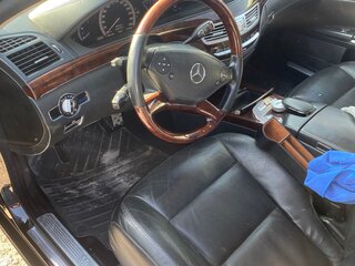 2010 Mercedes-Benz S-Класс 500 V (W221) Рестайлинг, чёрный, 1400000 рублей, вид 2