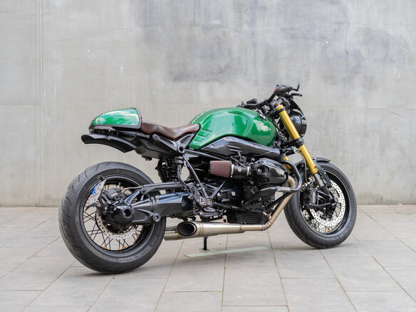 2017 BMW R Nine T, зелёный, 2266642 рублей - вид 5