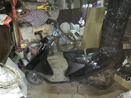 1997 Suzuki Address 100, чёрный, 80000 рублей, вид 2