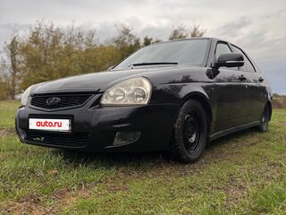 2008 Lada (ВАЗ) Priora I, чёрный, 190000 рублей, вид 2