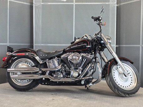 2006 Harley-Davidson Fat Boy, чёрный, 869000 рублей, вид 1