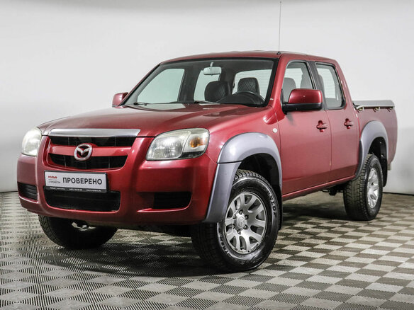 2007 Mazda BT-50 I, красный