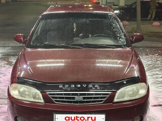 2007 Kia Spectra I Рестайлинг 2, красный, 305000 рублей, вид 2