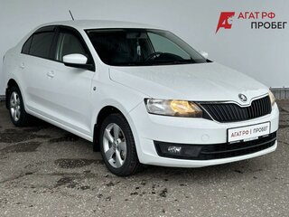 2014 Skoda Rapid I, белый, 810000 рублей, вид 3