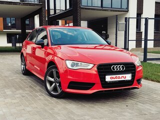 2013 Audi A3 III (8V), красный, 1499000 рублей, вид 1