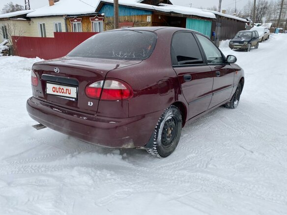 2007 ЗАЗ Sens, красный - вид 4
