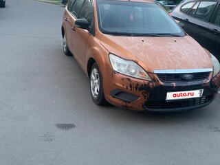 2008 Ford Focus II Рестайлинг, коричневый, 170000 рублей, вид 3