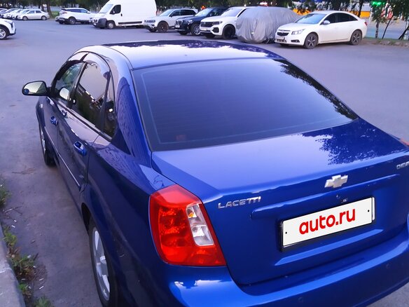 2008 Chevrolet Lacetti I, синий, 490000 рублей - вид 4
