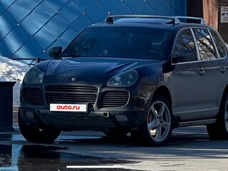 2006 Porsche Cayenne Turbo S I (955), чёрный, 921000 рублей, вид 3