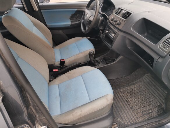2008 Skoda Fabia II, серый - вид 6