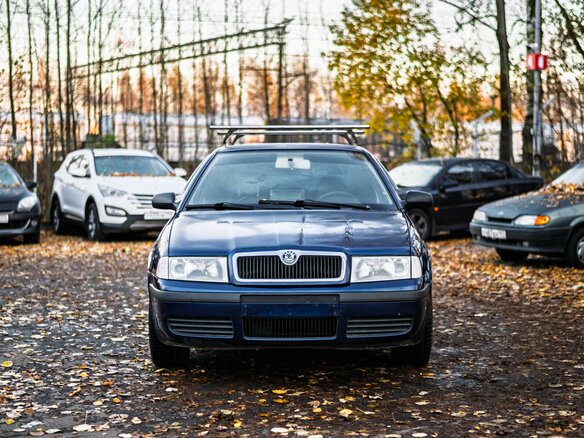 2008 Skoda Octavia I (A4) Рестайлинг, синий, 395000 рублей - вид 2