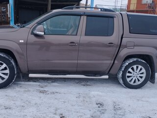 2014 Volkswagen Amarok Double Cab full-time I, коричневый, 1875000 рублей, вид 3