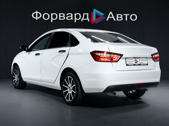 2019 Lada (ВАЗ) Vesta I, белый, 779900 рублей - вид 4