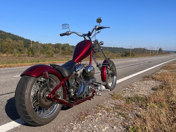 2004 Harley-Davidson Softail Custom, красный, 850000 рублей - вид 1