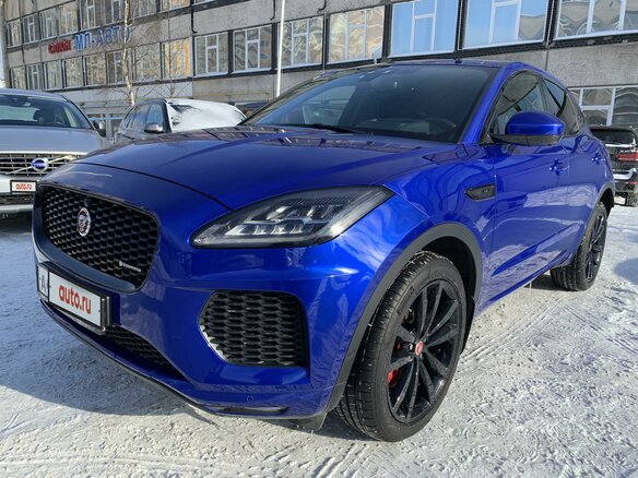 2018 Jaguar E-Pace, синий - вид 1