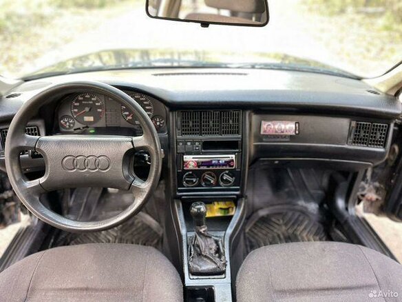 1988 Audi 80 IV (B3), чёрный, 230000 рублей - вид 20