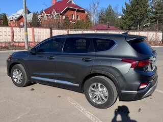 2018 Hyundai Santa Fe IV, серый, 2250000 рублей, вид 4