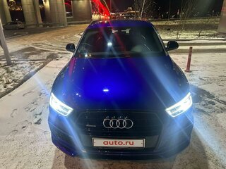 2017 Audi Q3 I (8U) Рестайлинг, синий, 3200000 рублей, вид 3
