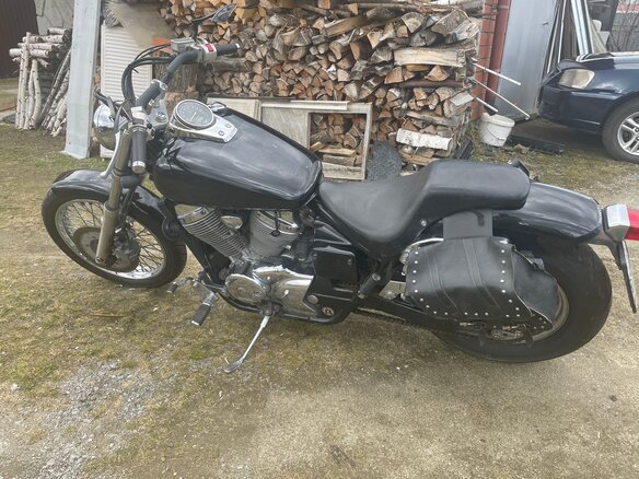 2005 Honda Shadow 400, чёрный, 400000 рублей - вид 2