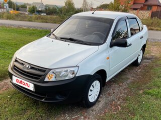 2014 Lada (ВАЗ) Granta I, белый, 450000 рублей, вид 1