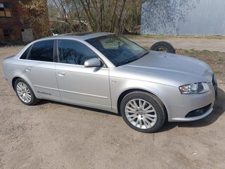 2005 Audi A4 III (B7), серебристый, 1300000 рублей, вид 4