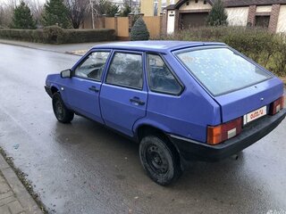 1987 Lada (ВАЗ) 2109, синий, 160000 рублей, вид 4