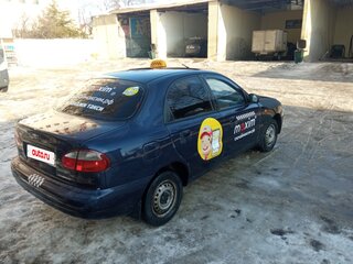 2003 Daewoo Lanos, синий, 195000 рублей, вид 4