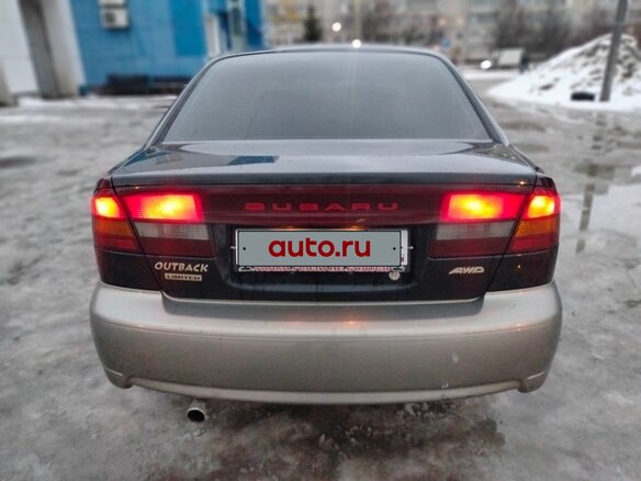 2000 Subaru Outback II, чёрный, 450000 рублей - вид 6