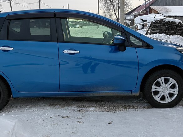 2019 Nissan Note II Рестайлинг, синий, 1100000 рублей - вид 1