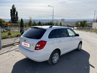 2012 Skoda Fabia II Рестайлинг, белый, 490000 рублей, вид 5