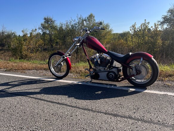 2004 Harley-Davidson Softail Custom, красный, 850000 рублей - вид 2