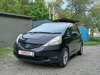 2008 Honda Fit II, чёрный, 660000 рублей, вид 1
