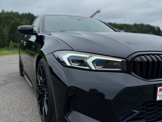 2022 BMW 3 серии 320d VII (G2x) Рестайлинг, чёрный, 3600000 рублей, вид 1